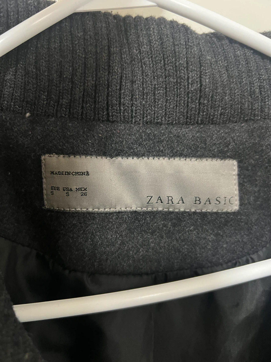 Zara - Grey Wool Blend Coat - photo 5