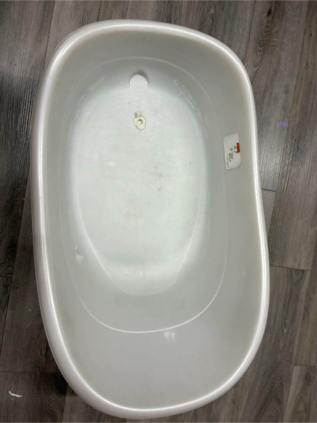 White Baby Bathtub