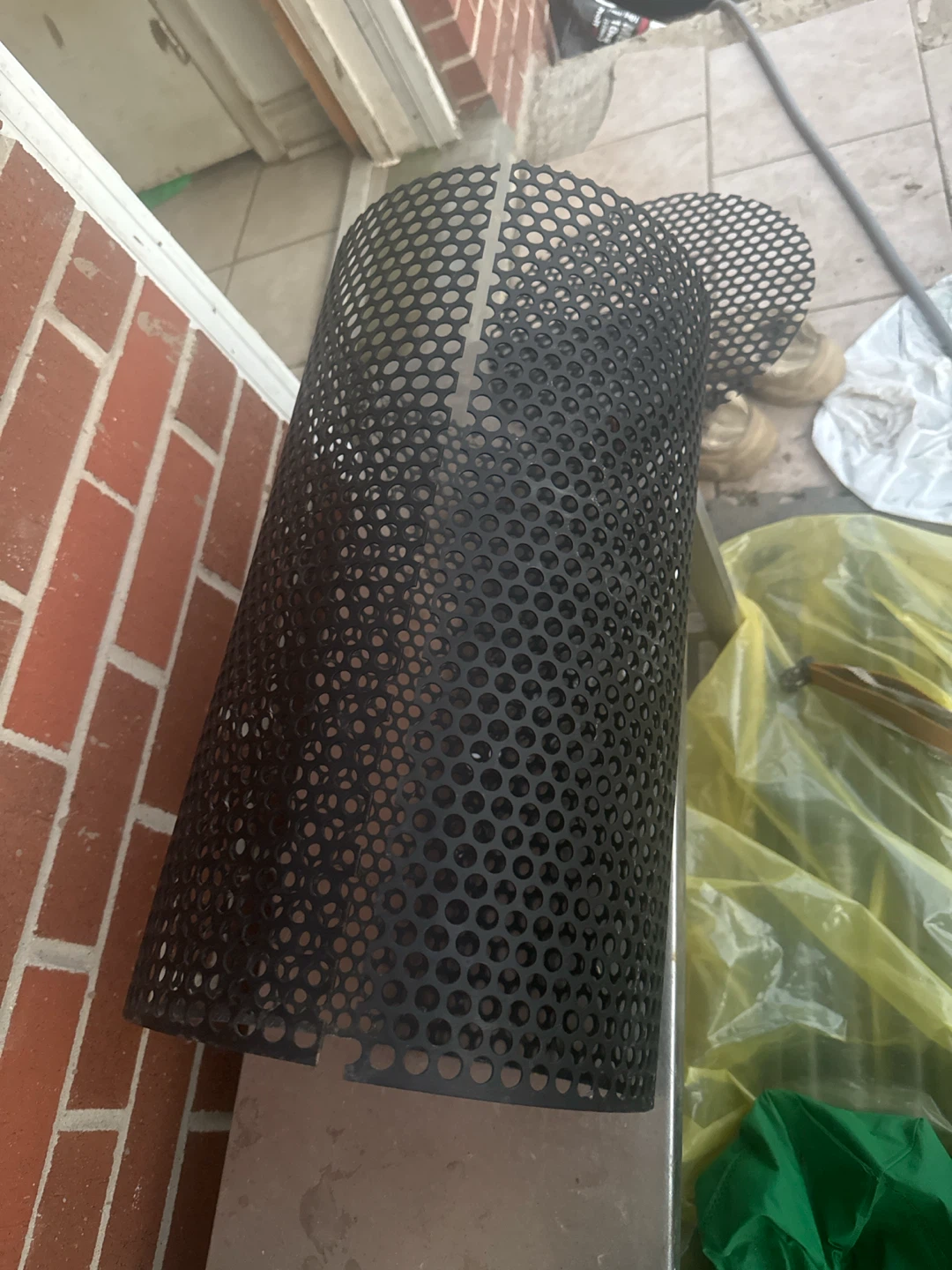 Black Mesh Planter Protector - photo 2