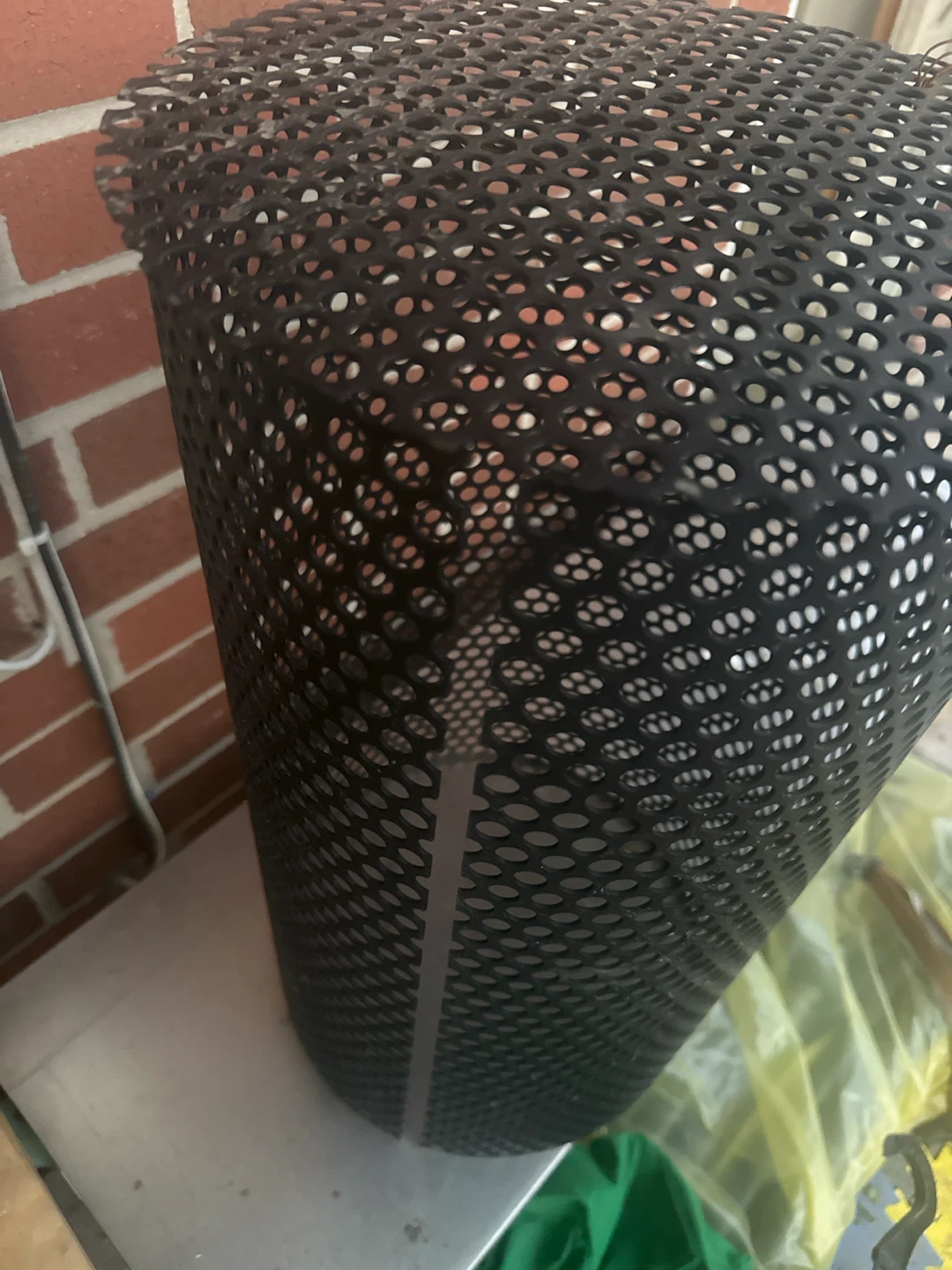 Black Mesh Planter Protector - photo 4