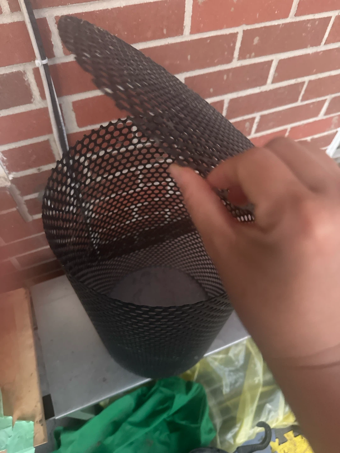Black Mesh Planter Protector - photo 5