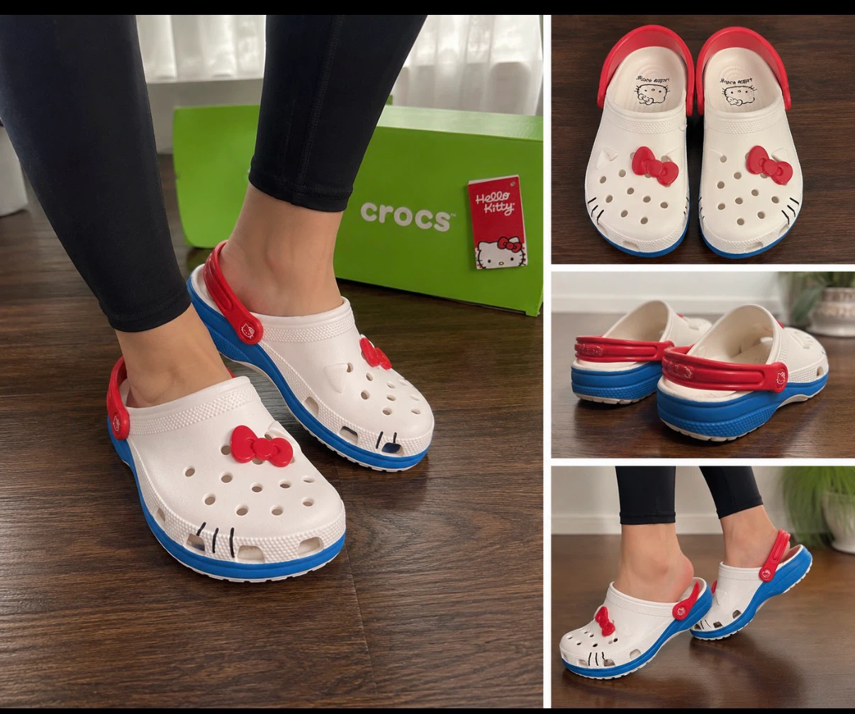 Hello Kitty crocs