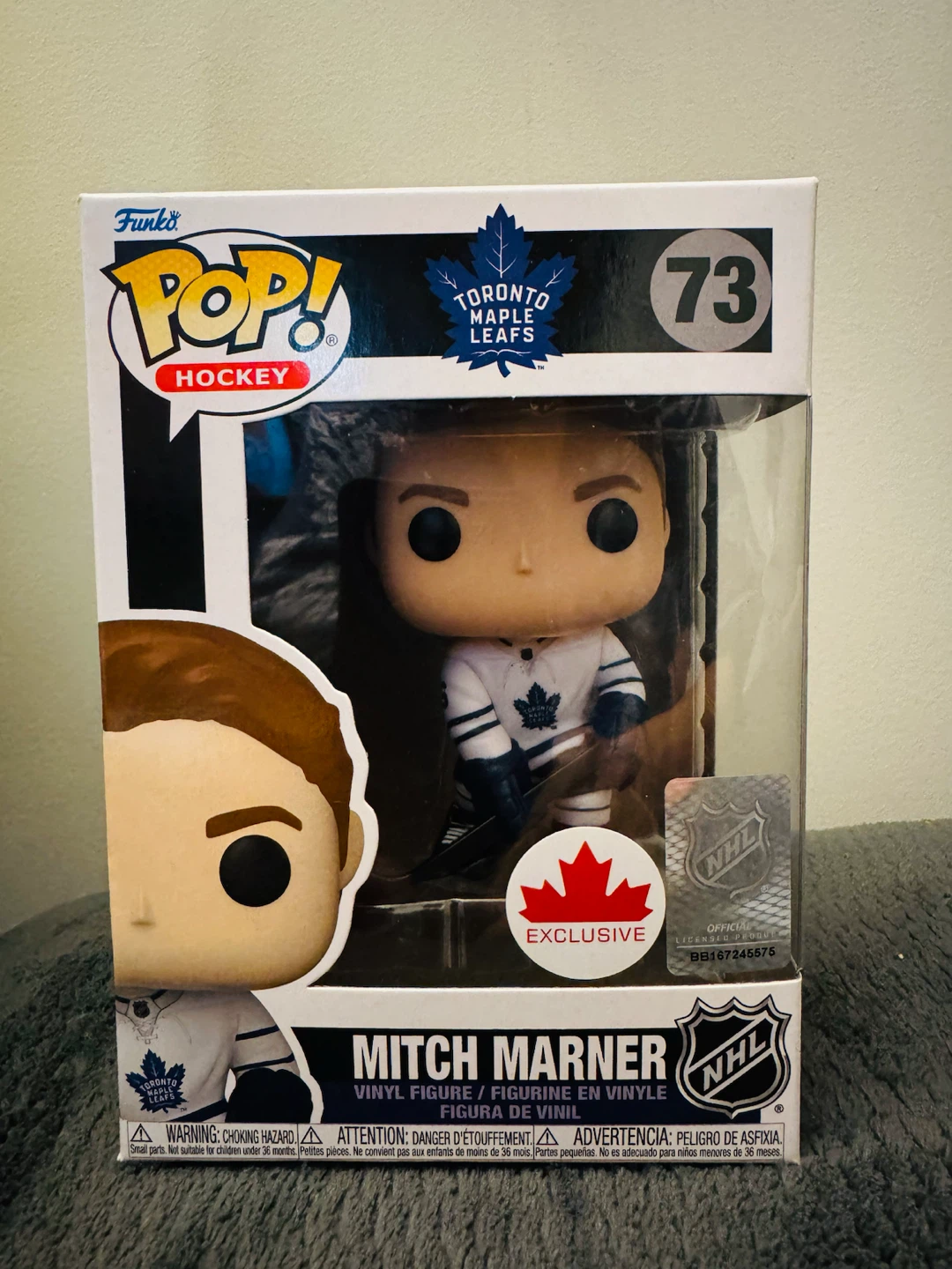 Funko Pop! Hockey Mitch Marner Toronto Maple Leafs #73