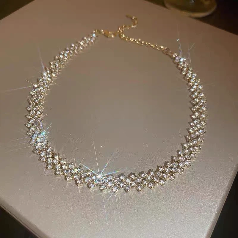Sparkling Rhinestone Choker Necklace - photo 5