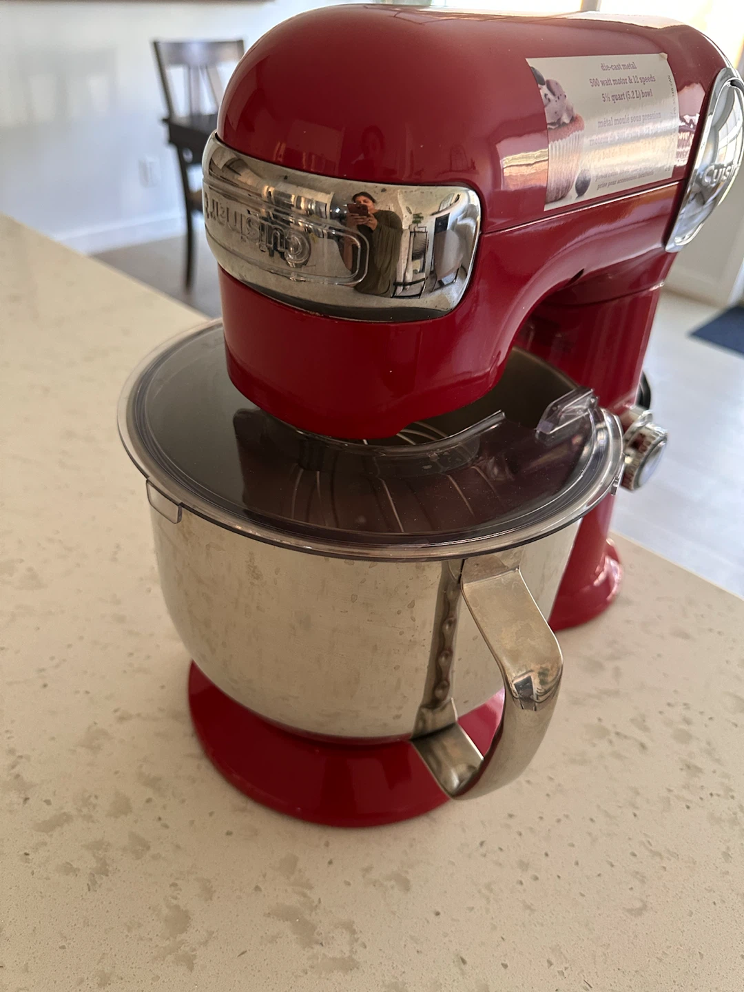 Cuisinart Red Stand Mixer - photo 3