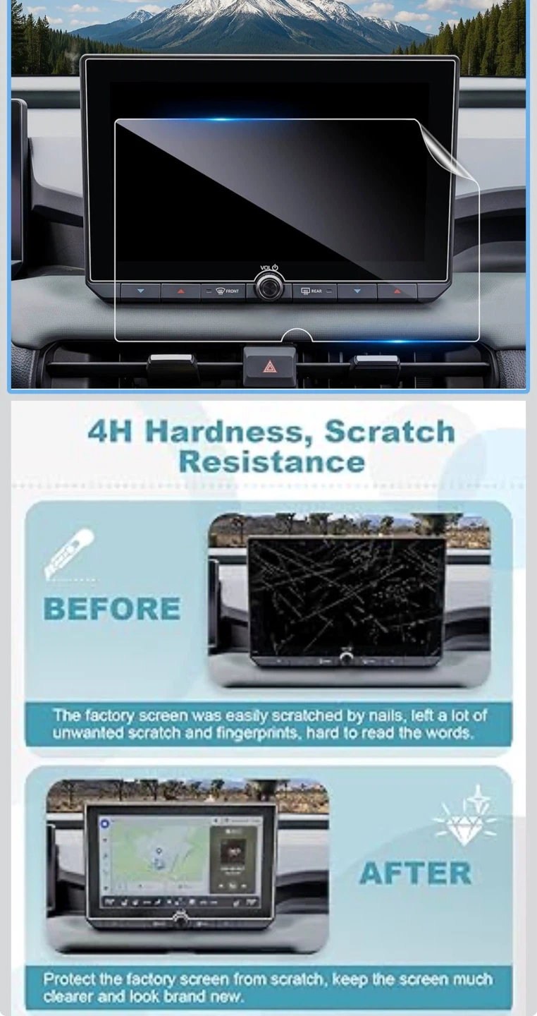 2 Pack Screen Protector for 2026 Toyota RAV4