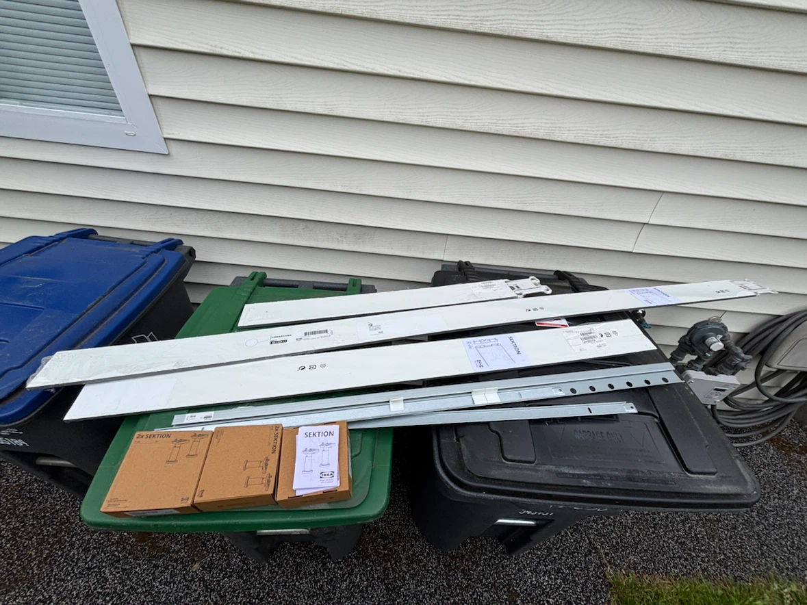 IKEA SEKTION Cabinets parts