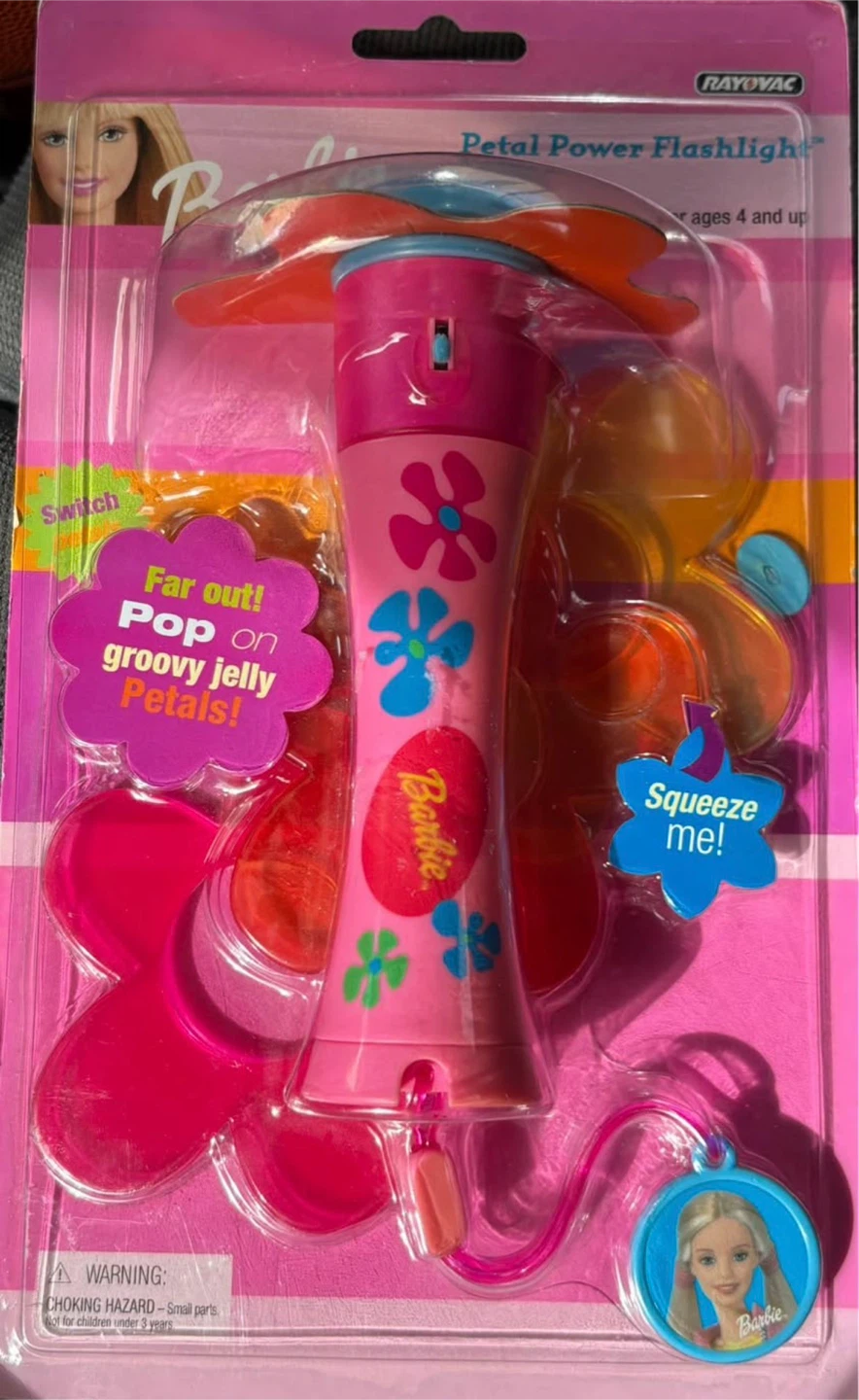 Vintage 2003 Barbie flash light