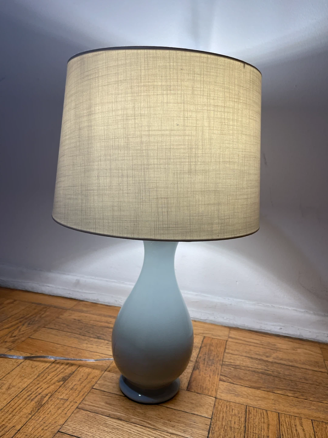 Table Lamp with Textured Shade