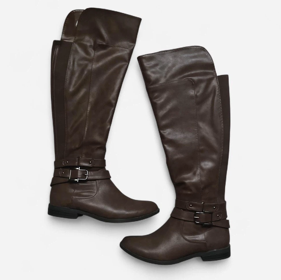 Lexi & Abbie Women's Lanie Boots - Size 7.5 - Dark Brown