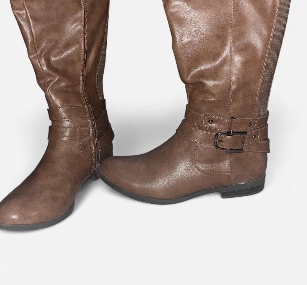 Lexi & Abbie Women's Lanie Boots - Size 7.5 - Dark Brown - photo 3