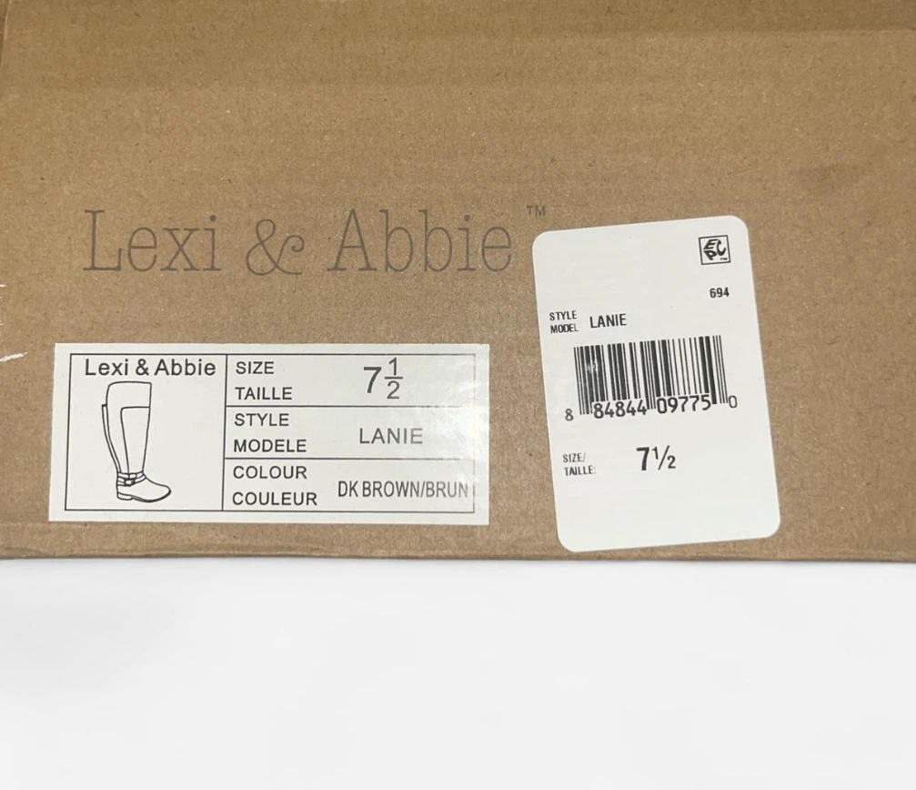 Lexi & Abbie Women's Lanie Boots - Size 7.5 - Dark Brown - photo 4