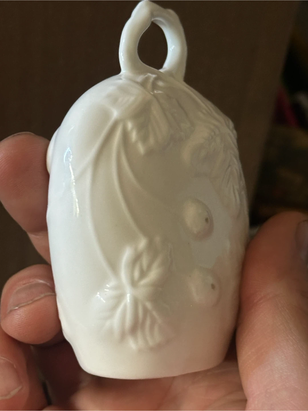 Minton Victoria Strawberry mantle Clock - photo 4