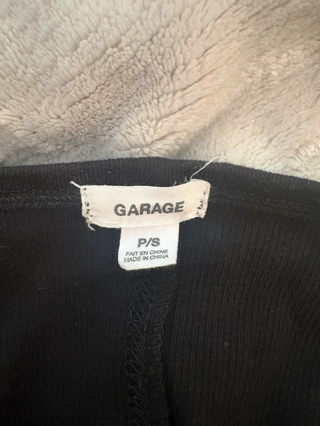 Garage Black Ribbed Cut-Out Dress - photo 3