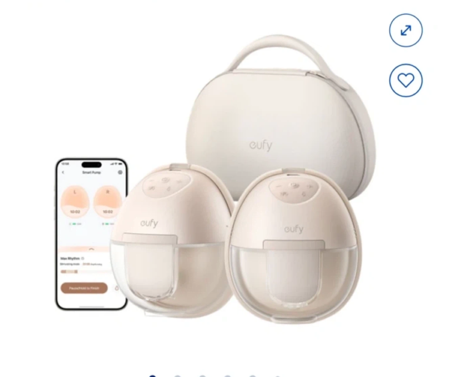 Eufy S1 pro pump (with charging case)