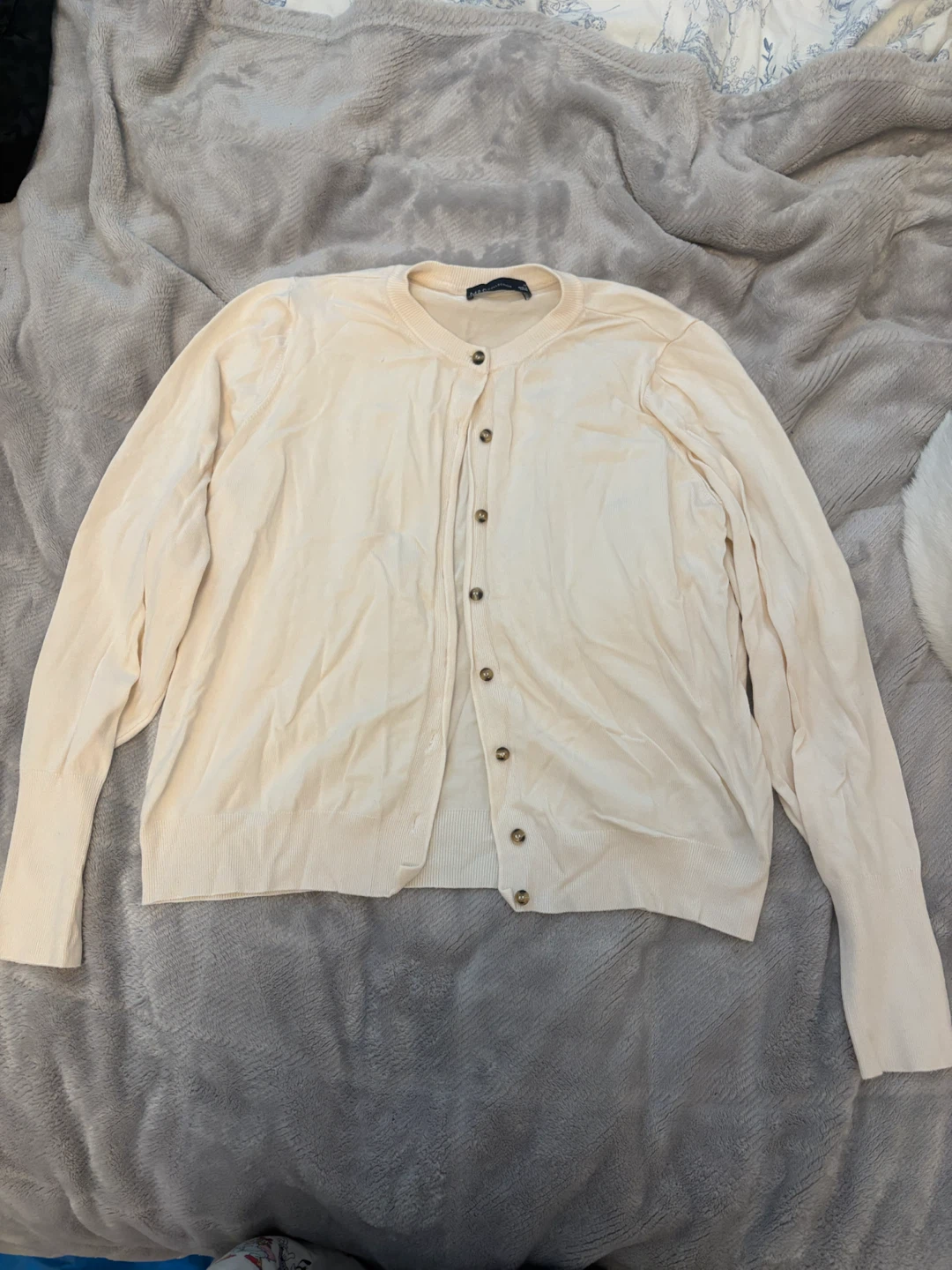 M&S Collection Cream Cardigan