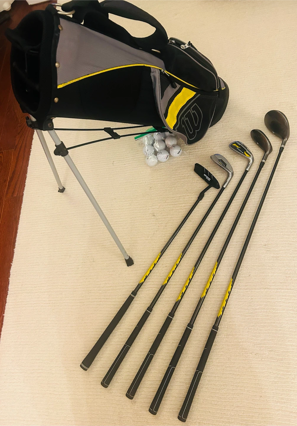 Wilson Profile Junior Golf Club Full Set (RH, 4’2”-4’6”)