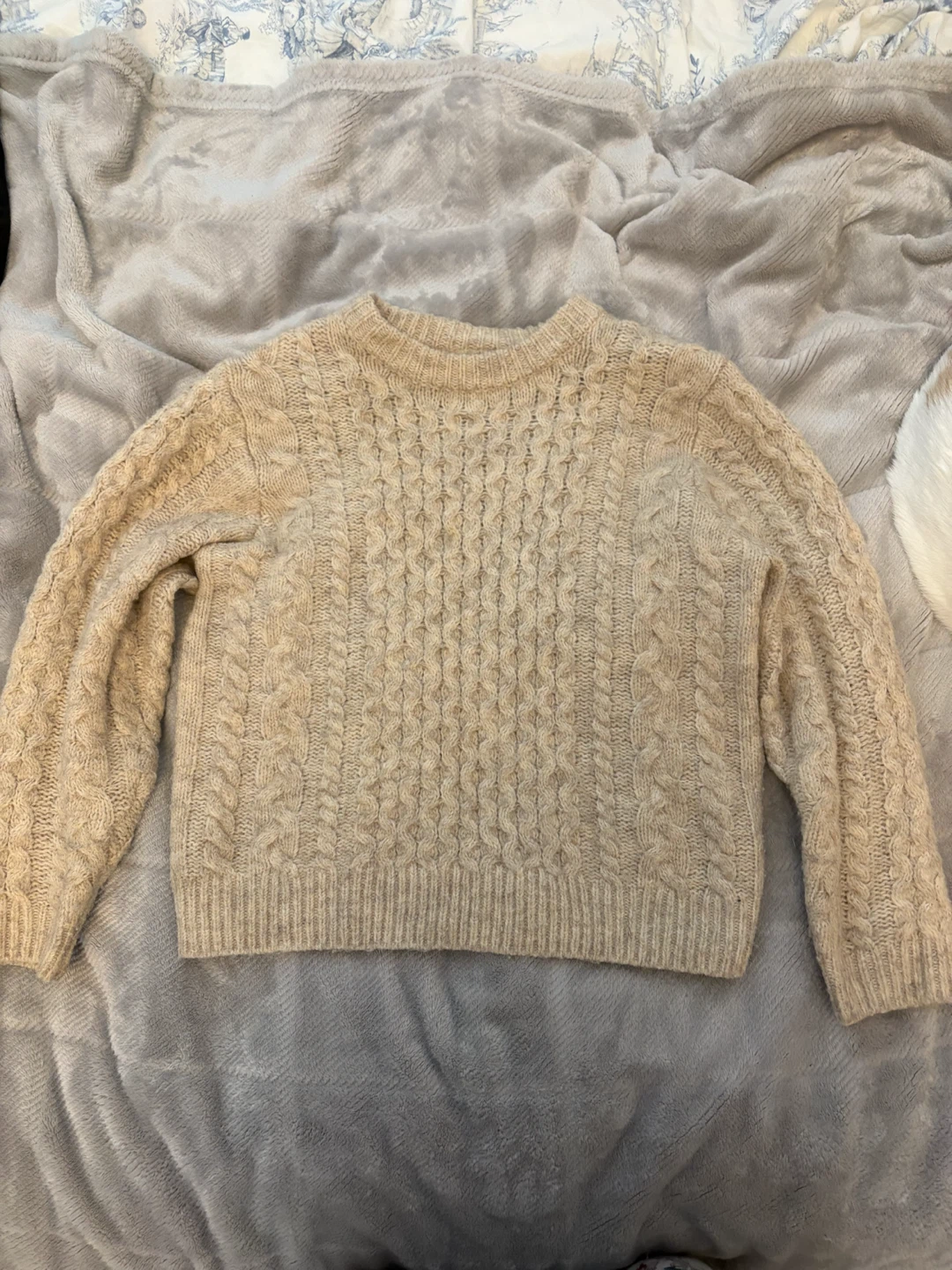 ZARA Cable Knit Sweater