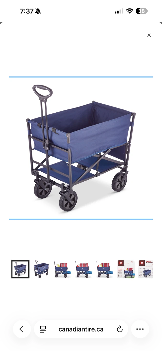 Outbound Navy Blue Folding Wagon - photo 3