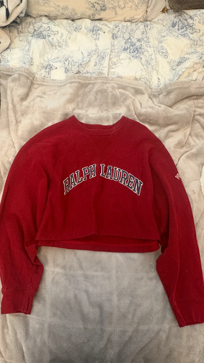 Ralph Lauren Cropped Sweatshirt