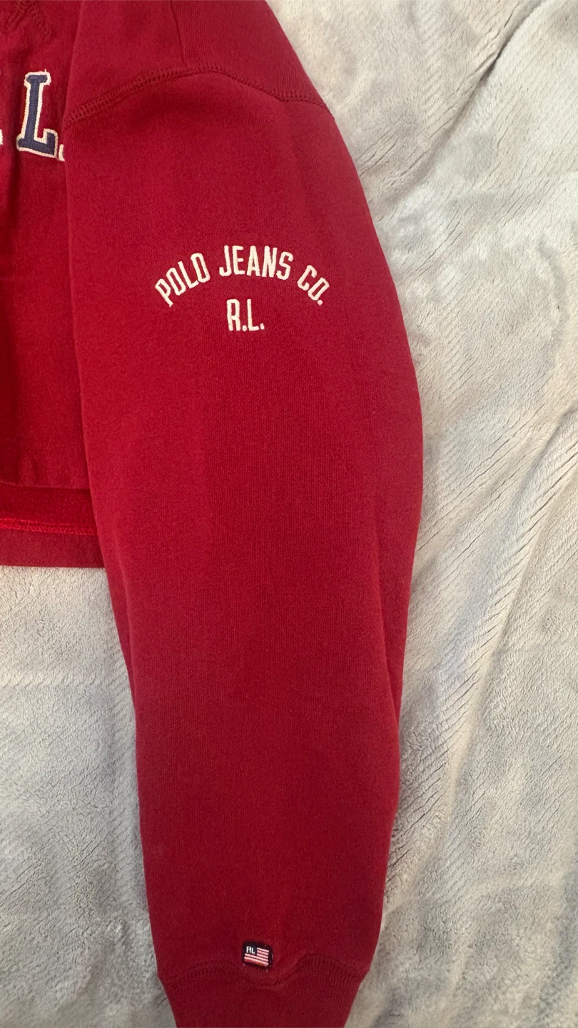 Ralph Lauren Cropped Sweatshirt - photo 2