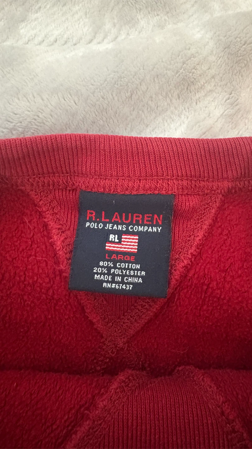 Ralph Lauren Cropped Sweatshirt - photo 3