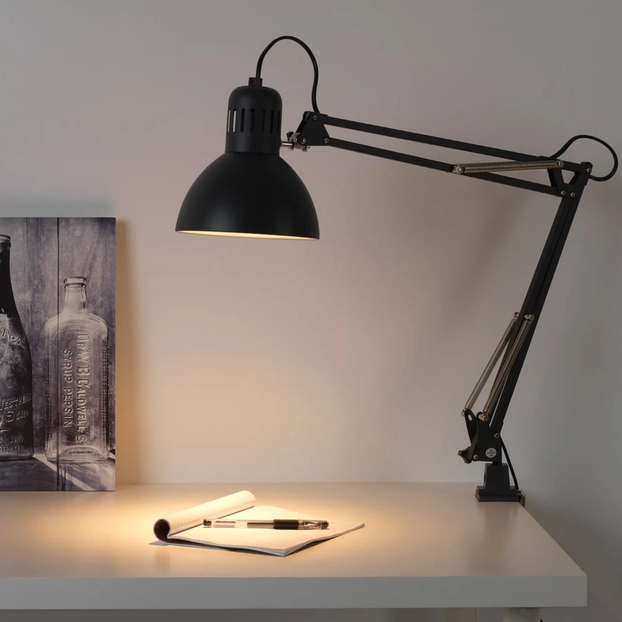 IKEA Adjustable Desk Lamp with Clamp Mount - photo 2