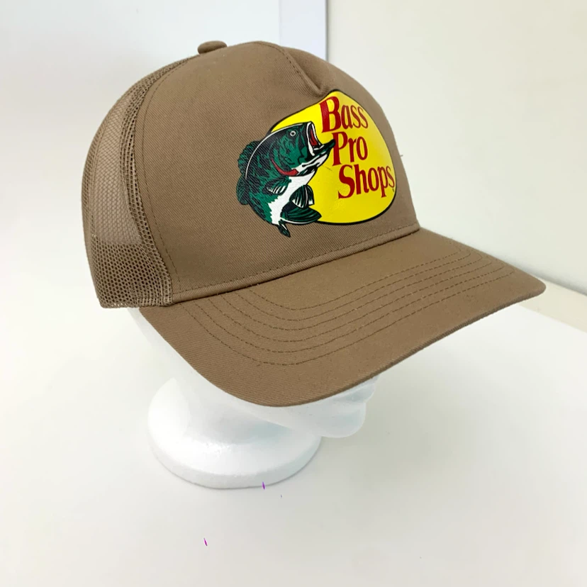 Trucker Hat Mesh Baseball Cap Outdoor Fishing Bass Pro Shops - photo 2