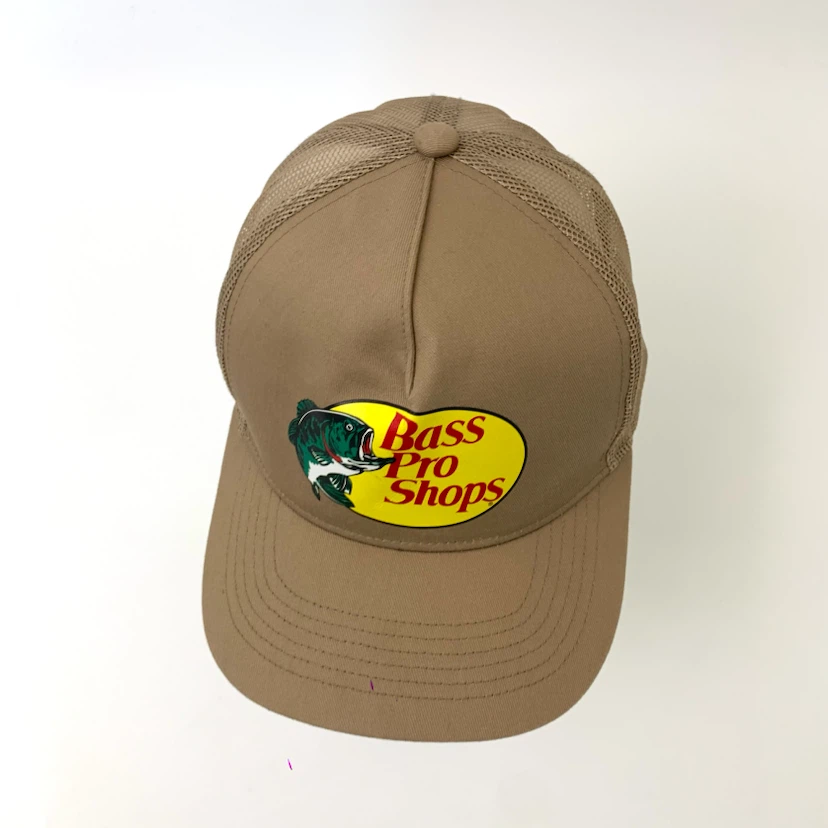 Trucker Hat Mesh Baseball Cap Outdoor Fishing Bass Pro Shops - photo 3