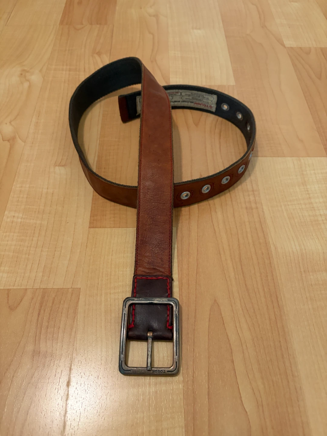 TOUGH Reversible Unisex Leather Belt - photo 3