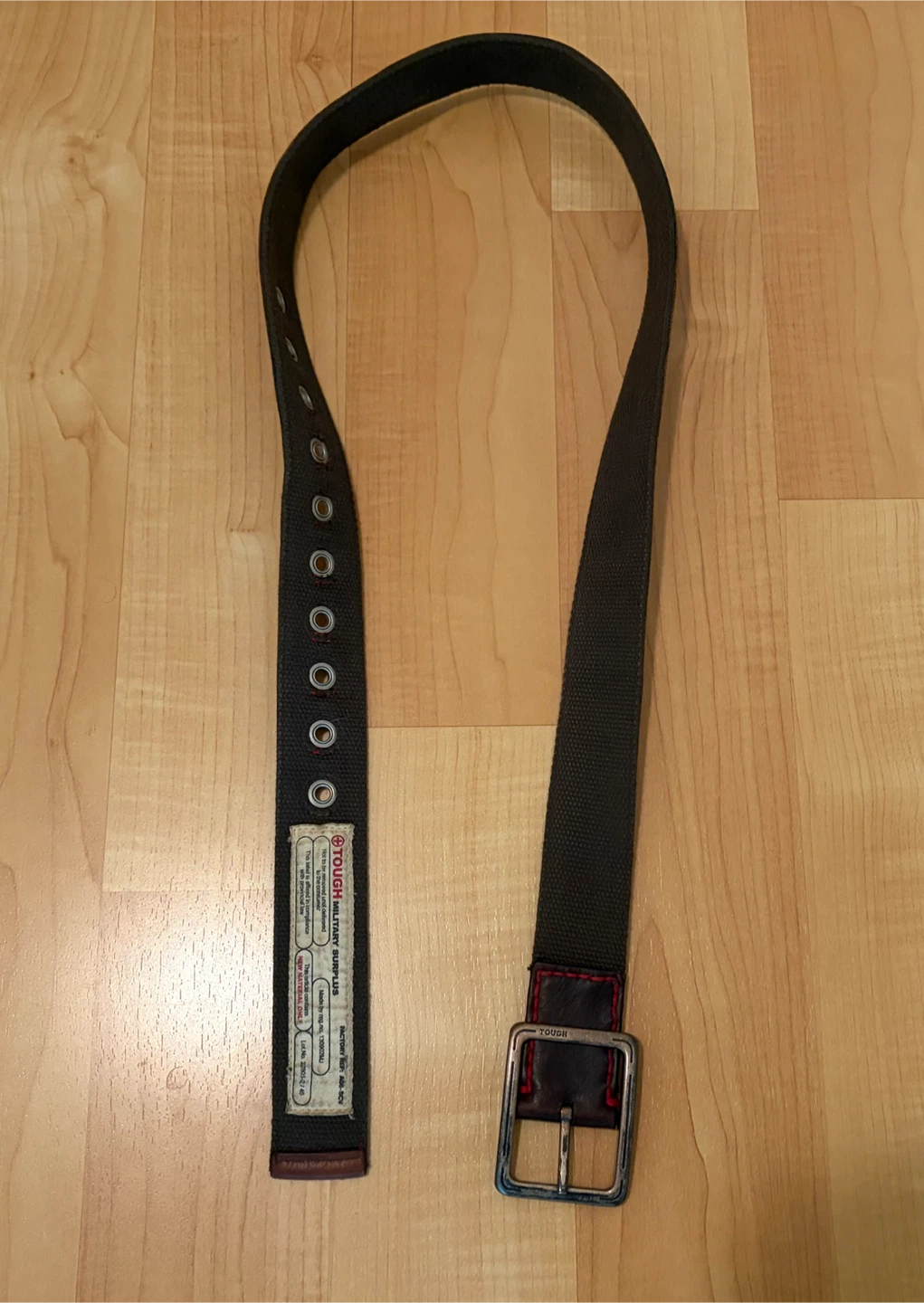 TOUGH Reversible Unisex Leather Belt - photo 4