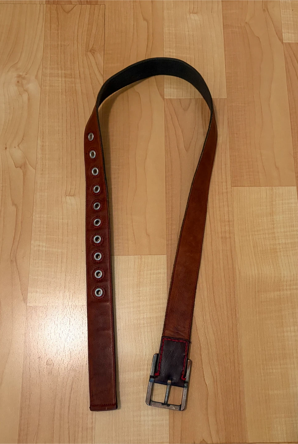 TOUGH Reversible Unisex Leather Belt - photo 5