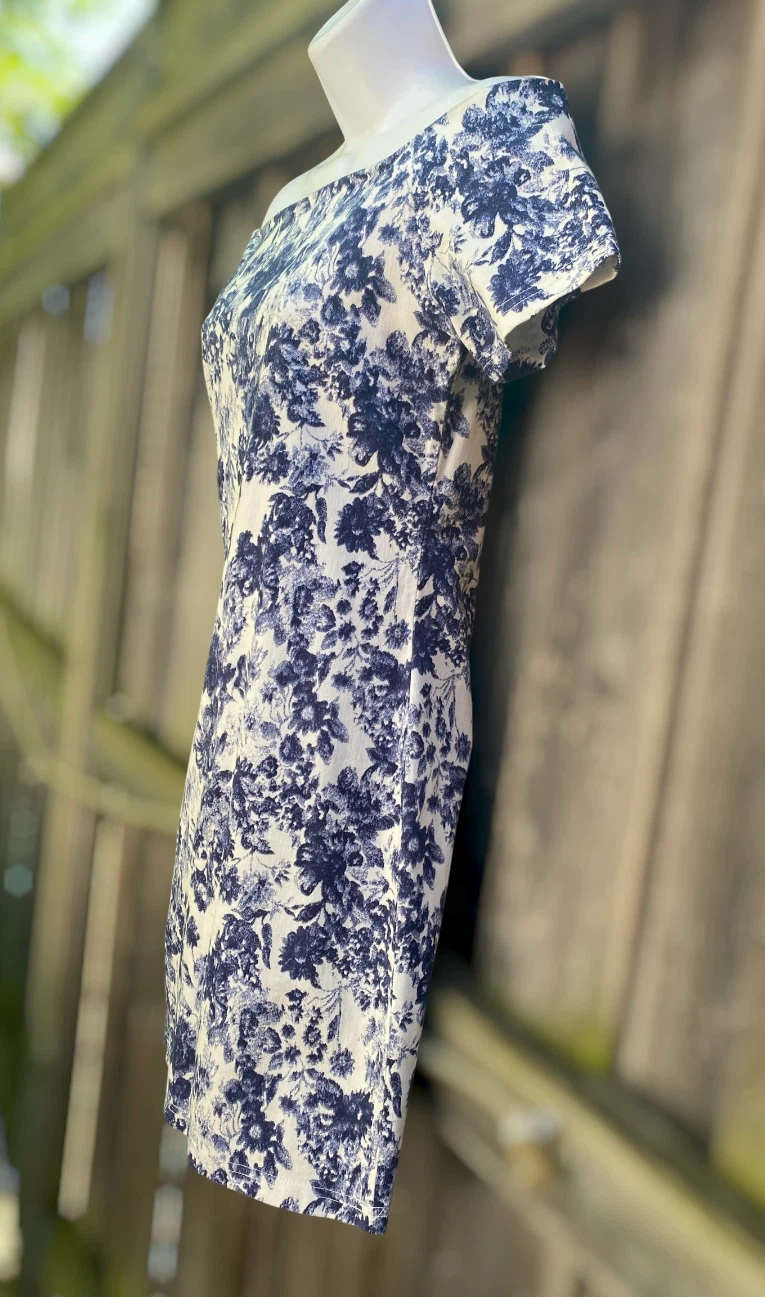 Alythea Floral Off-Shoulder Dress, Size S/M - photo 2
