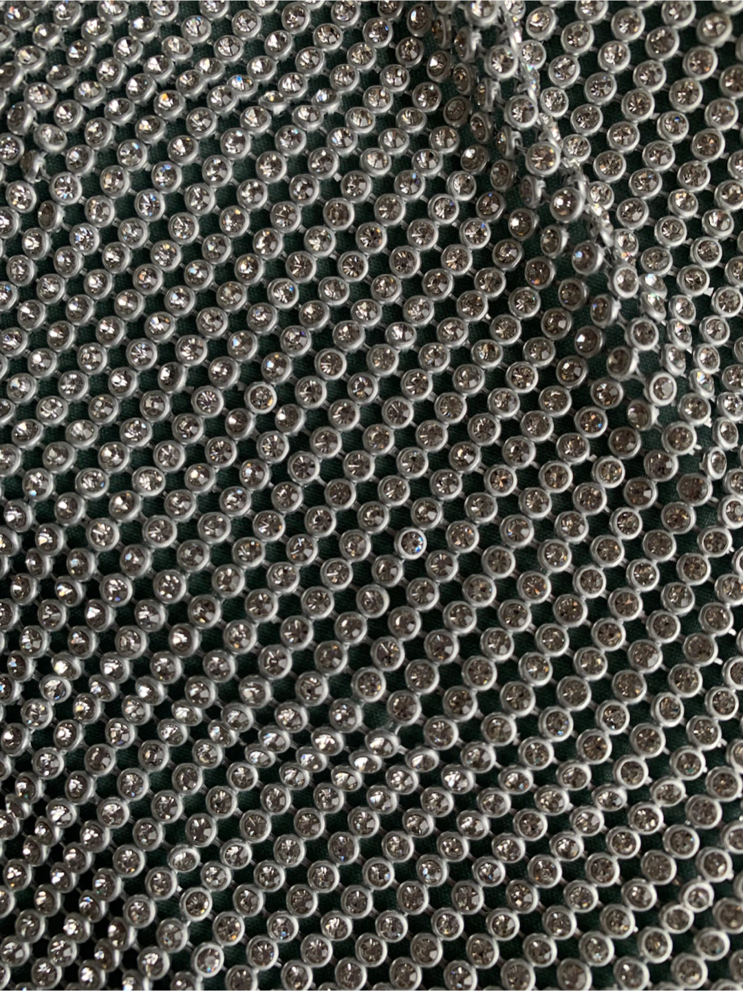 Silver Rhinestone Halter Top - photo 2