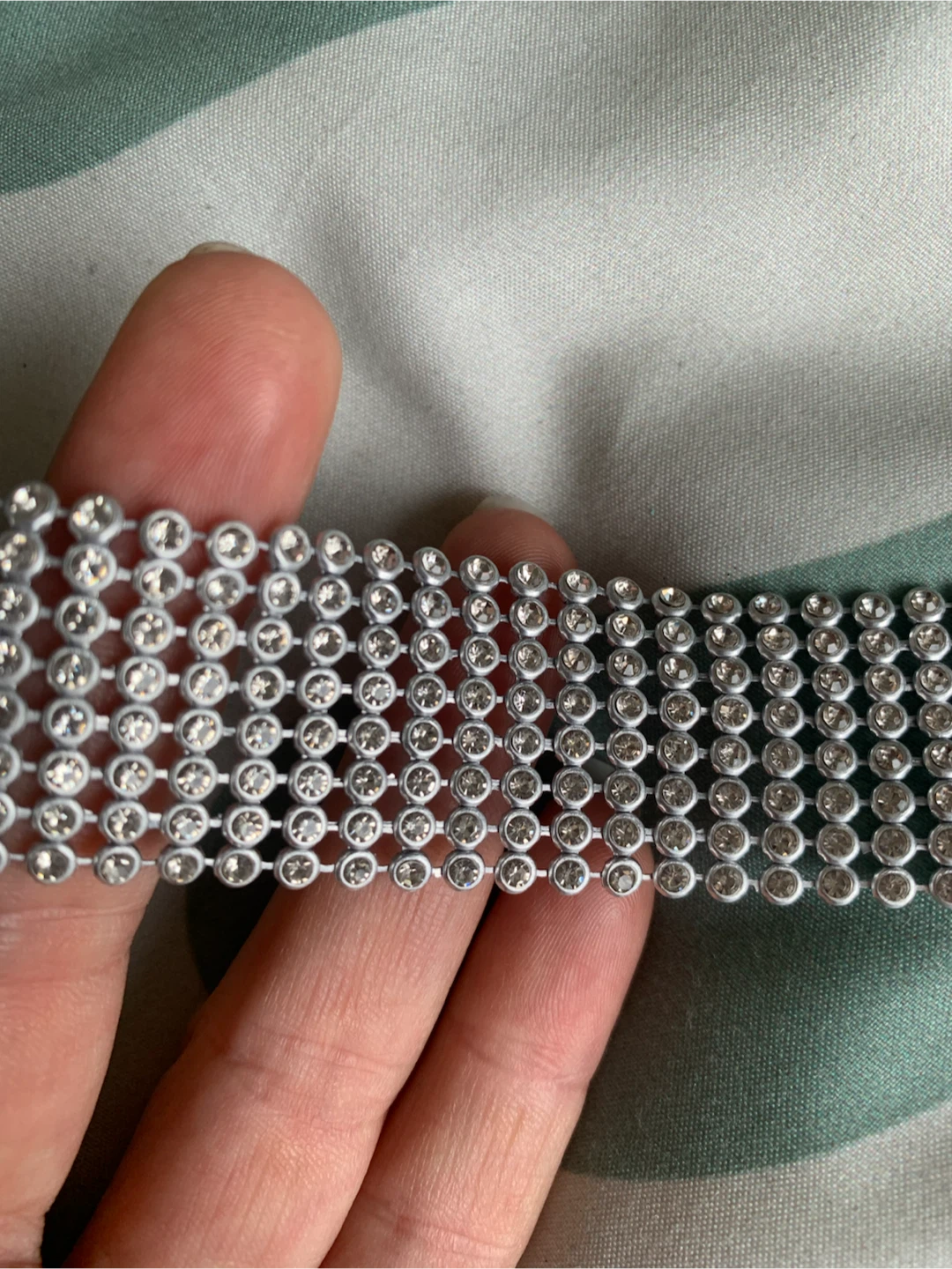 Silver Rhinestone Halter Top - photo 4