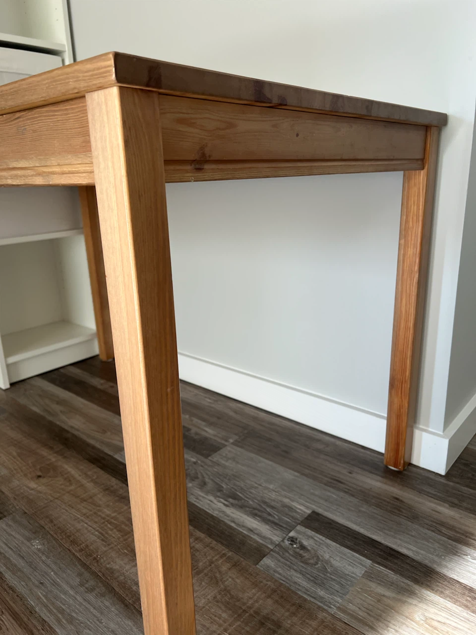 IKEA solid wood dining table - photo 3