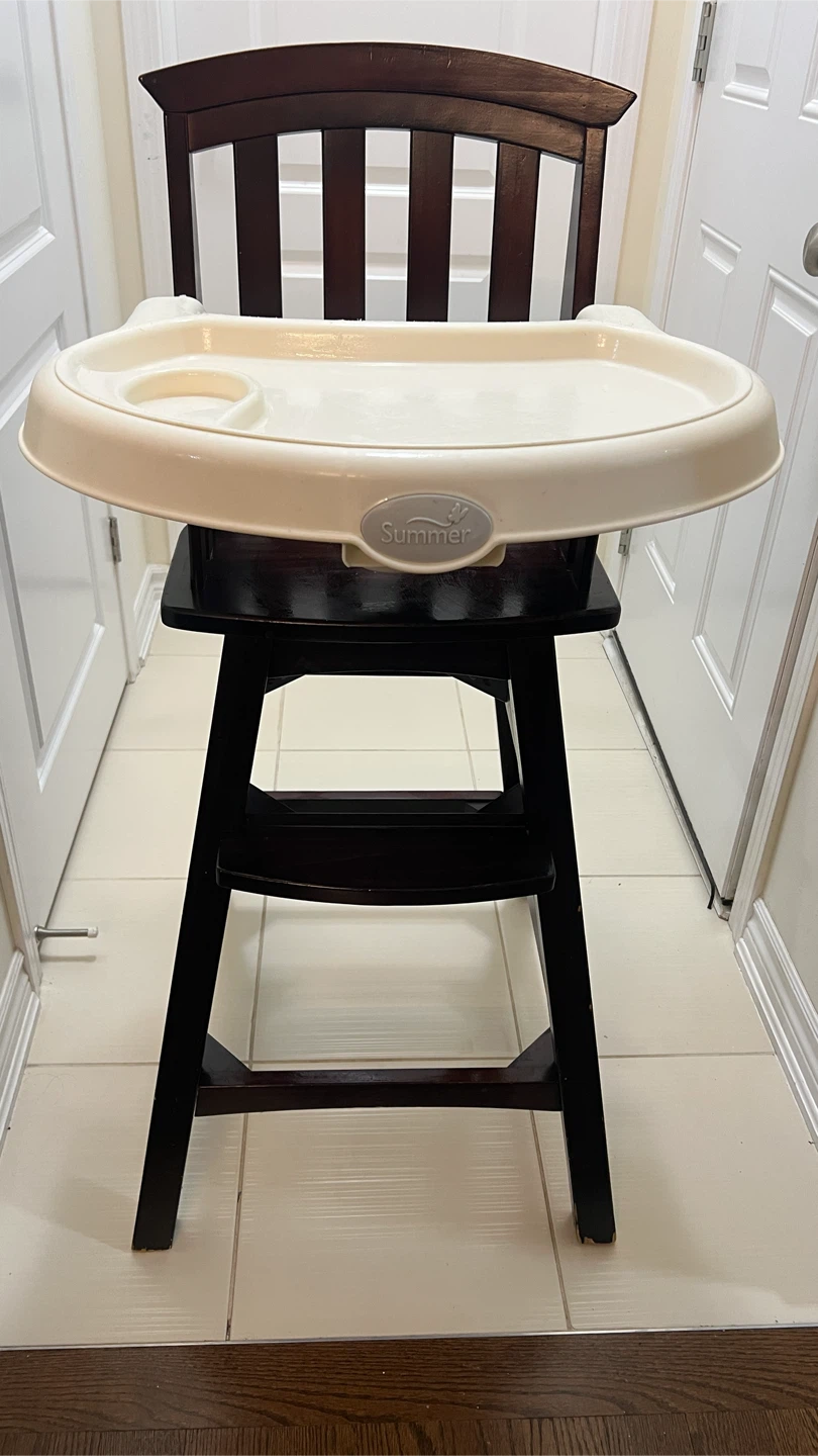 Summer Infant Wooden High Chair - photo 3