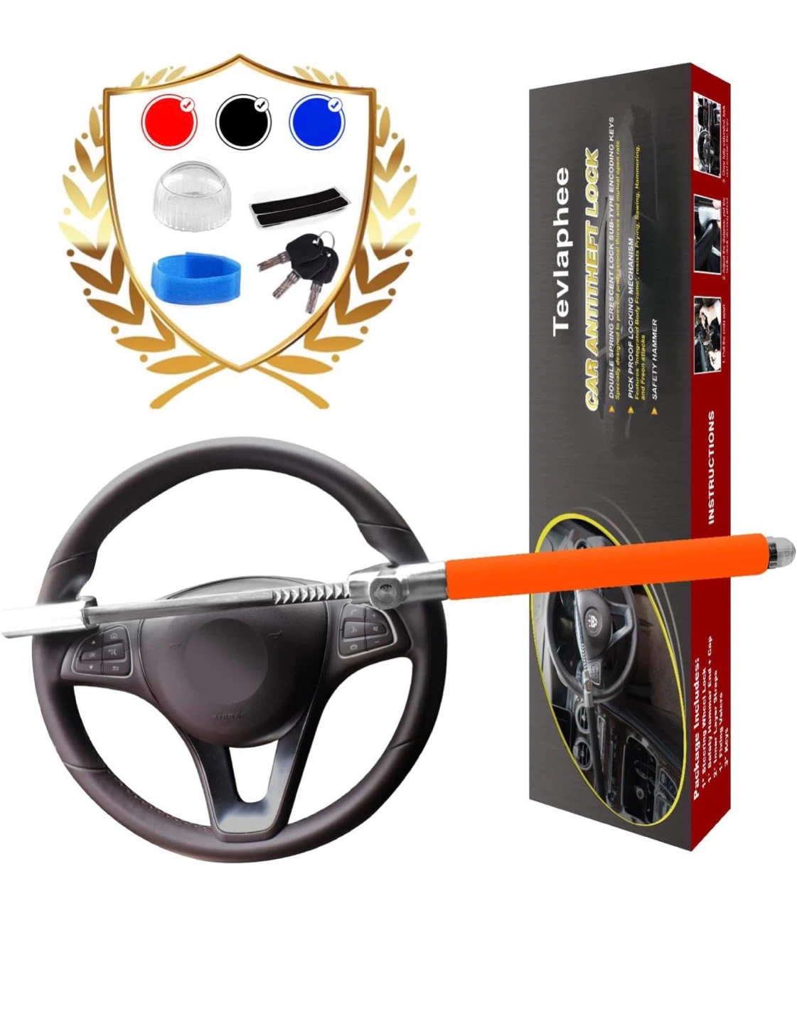 Teviaphee Car Anti-Theft Lock - photo 4