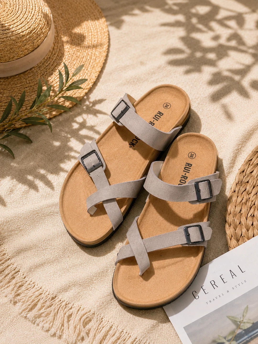 Ruizustock Comfort Sandals – Light Grey - photo 2