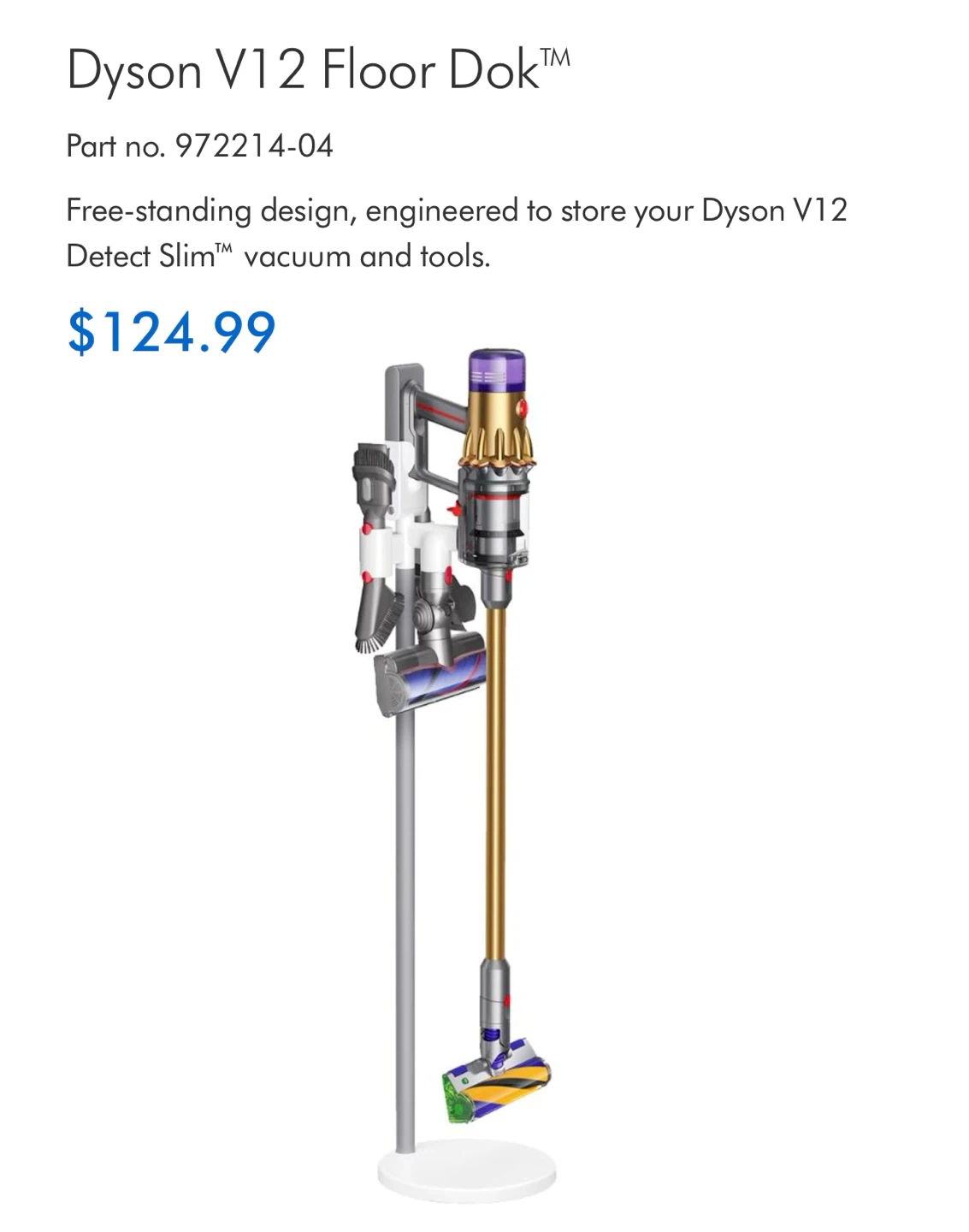 Dyson V12 Floor Dok - photo 3