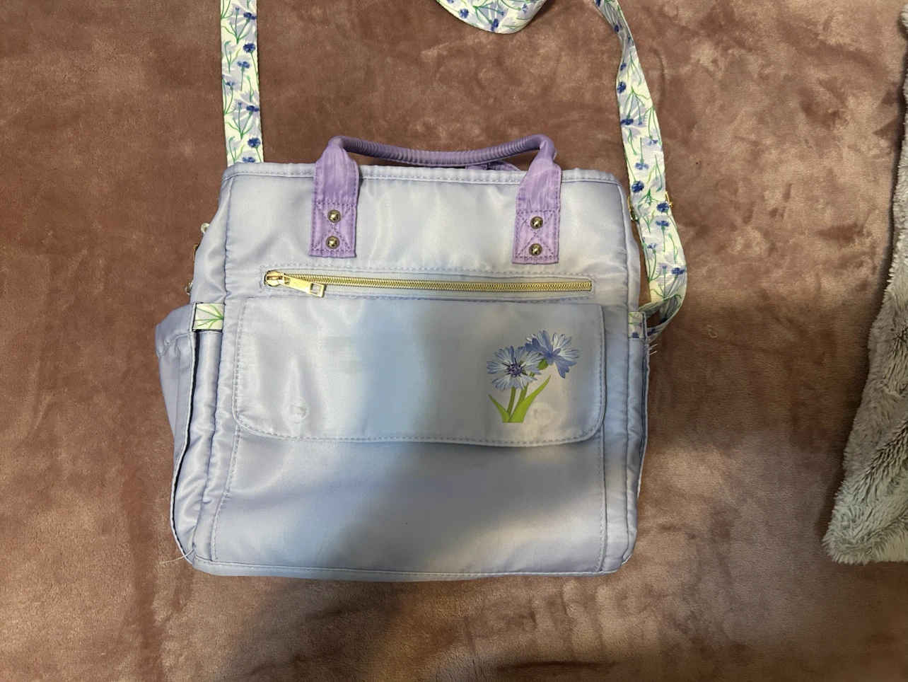 Purple Lunch Bag