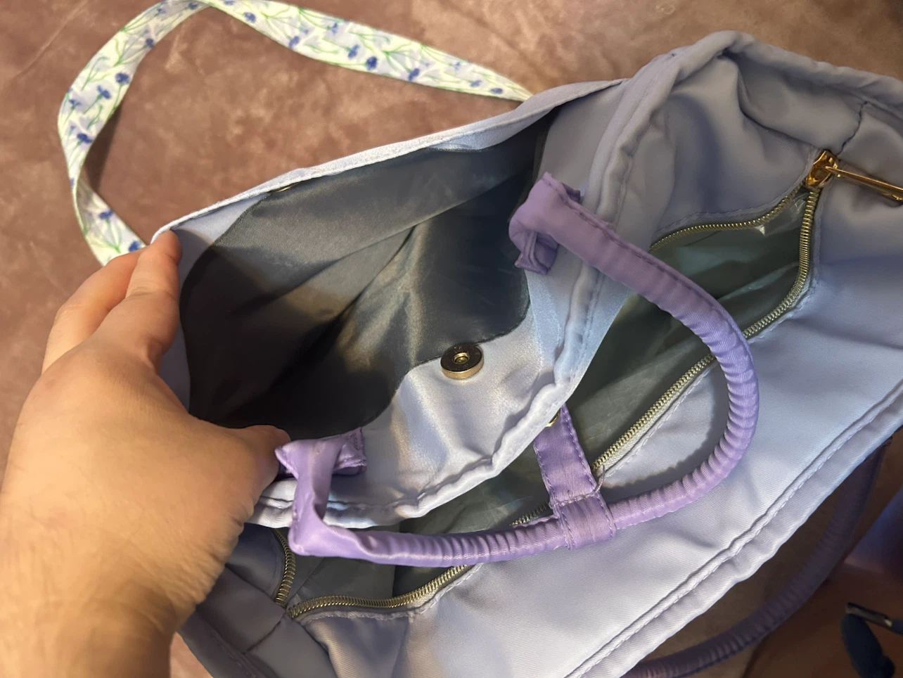 Purple Lunch Bag - photo 3