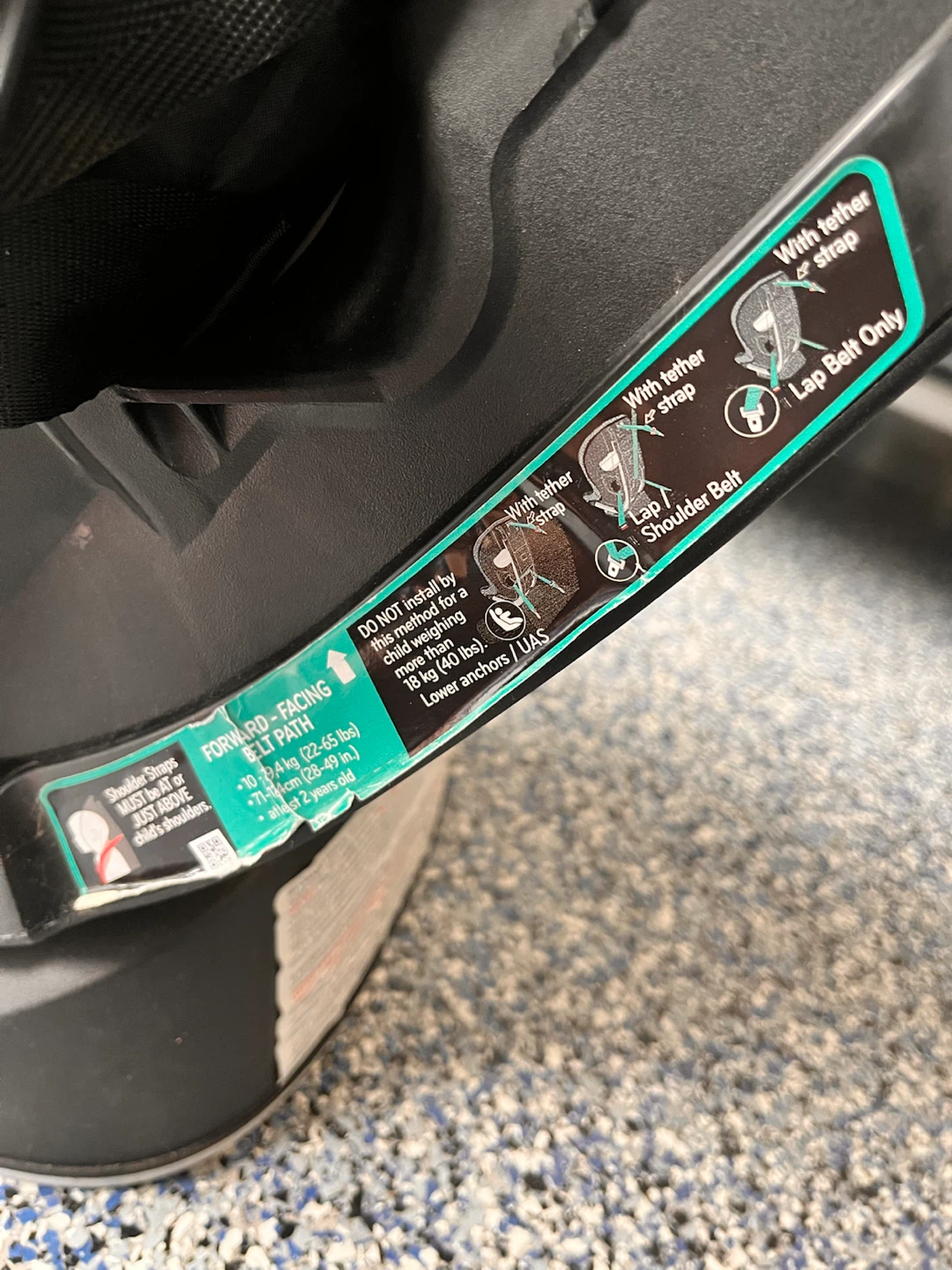 Evenflo EveryStage Child Car Seat - photo 5