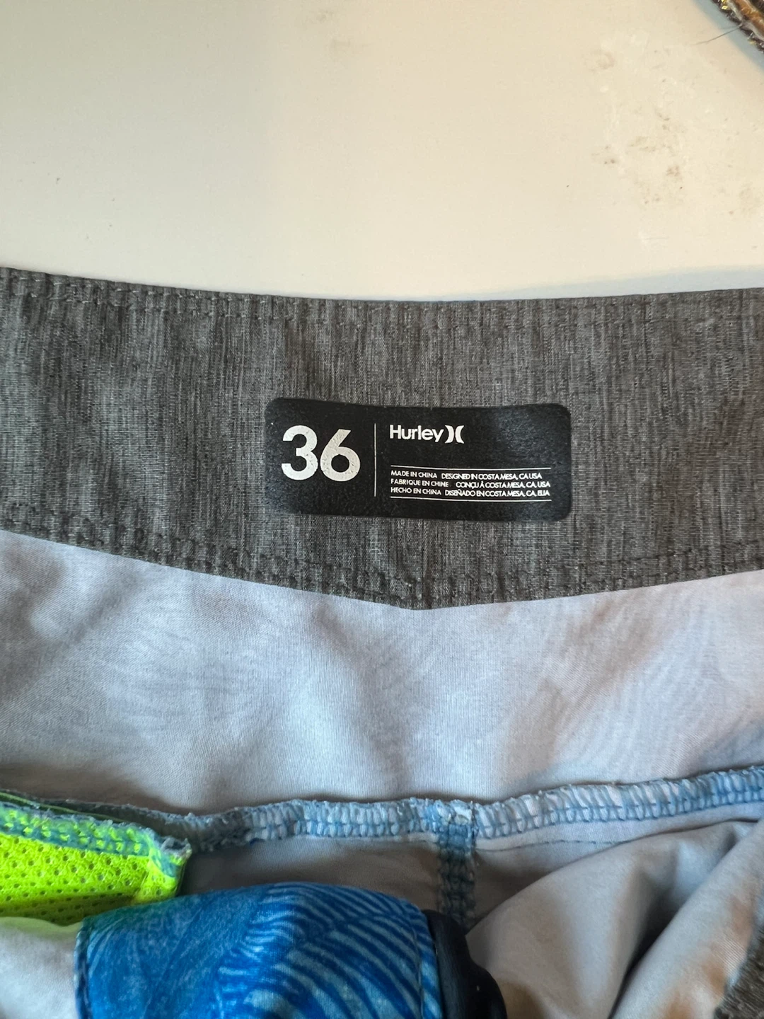 Hurley Board Shorts - Size 36 - photo 3