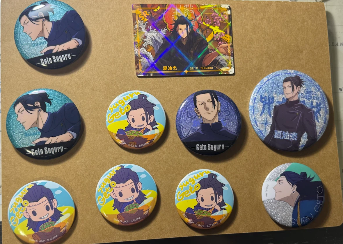 Jujutsu Kaisen Geto Suguru Merchandise Lot - photo 2