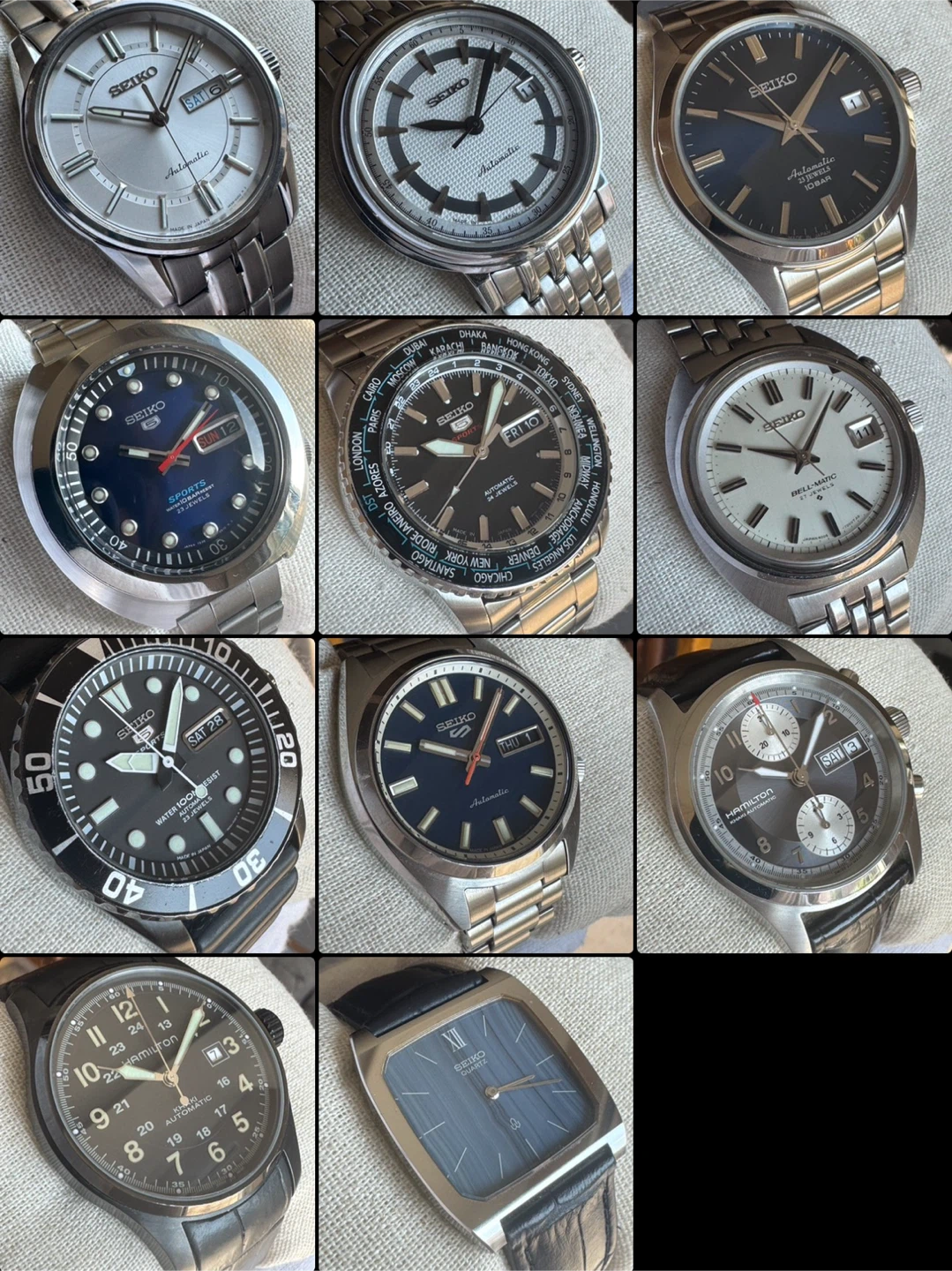 Watch collection for sale
