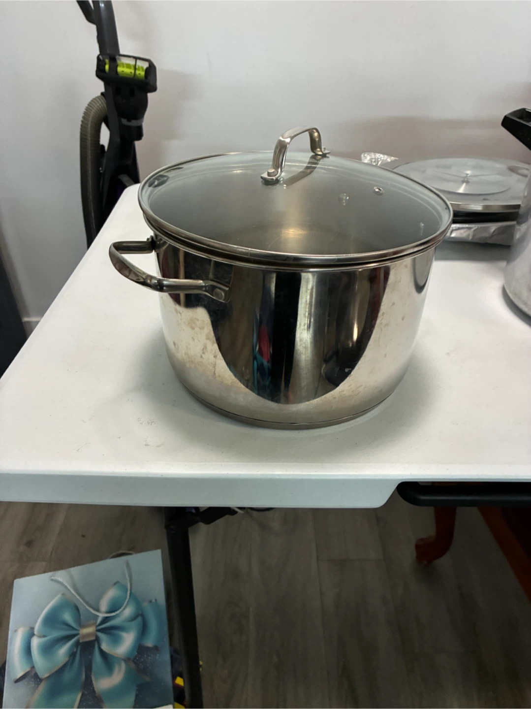Stainless Steel Stock Pot with Glass Lid