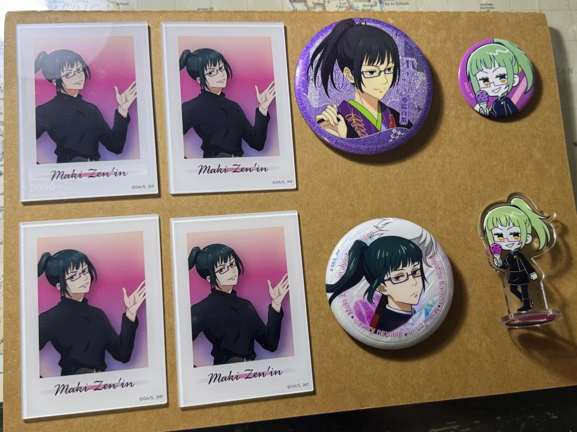 Jujutsu Kaisen Maki Zenin Collectible Bundle