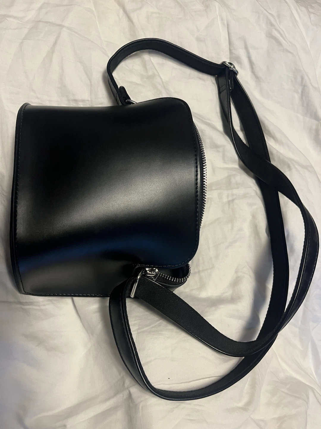 Uniqlo faux leather mini shoulder bag