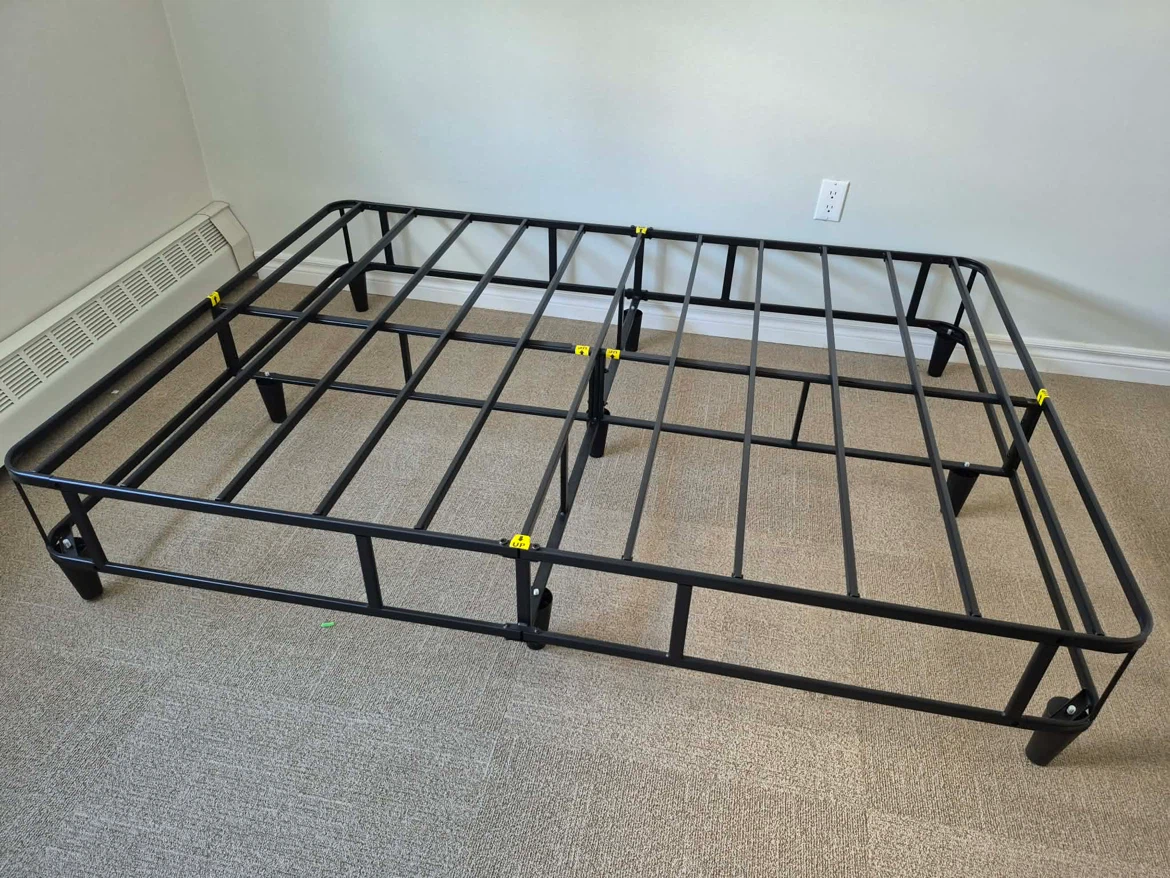 Black Metal Bed Frame - photo 4